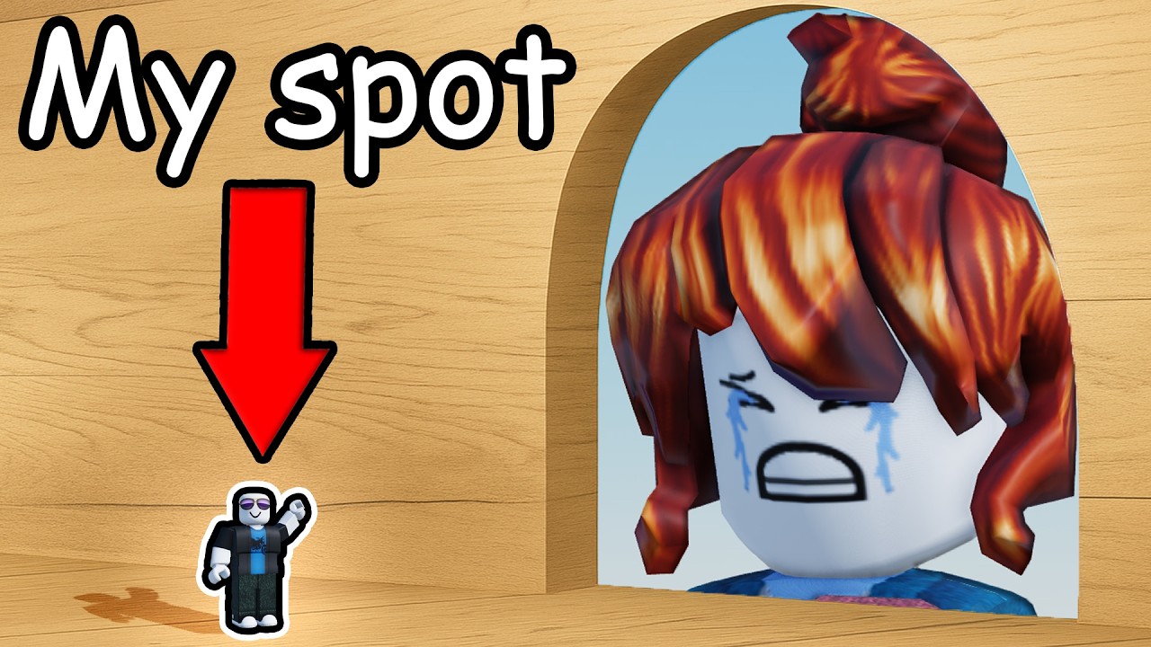поиск НЕВОЗМОЖНЫХ мест в игре Roblox в прятки...