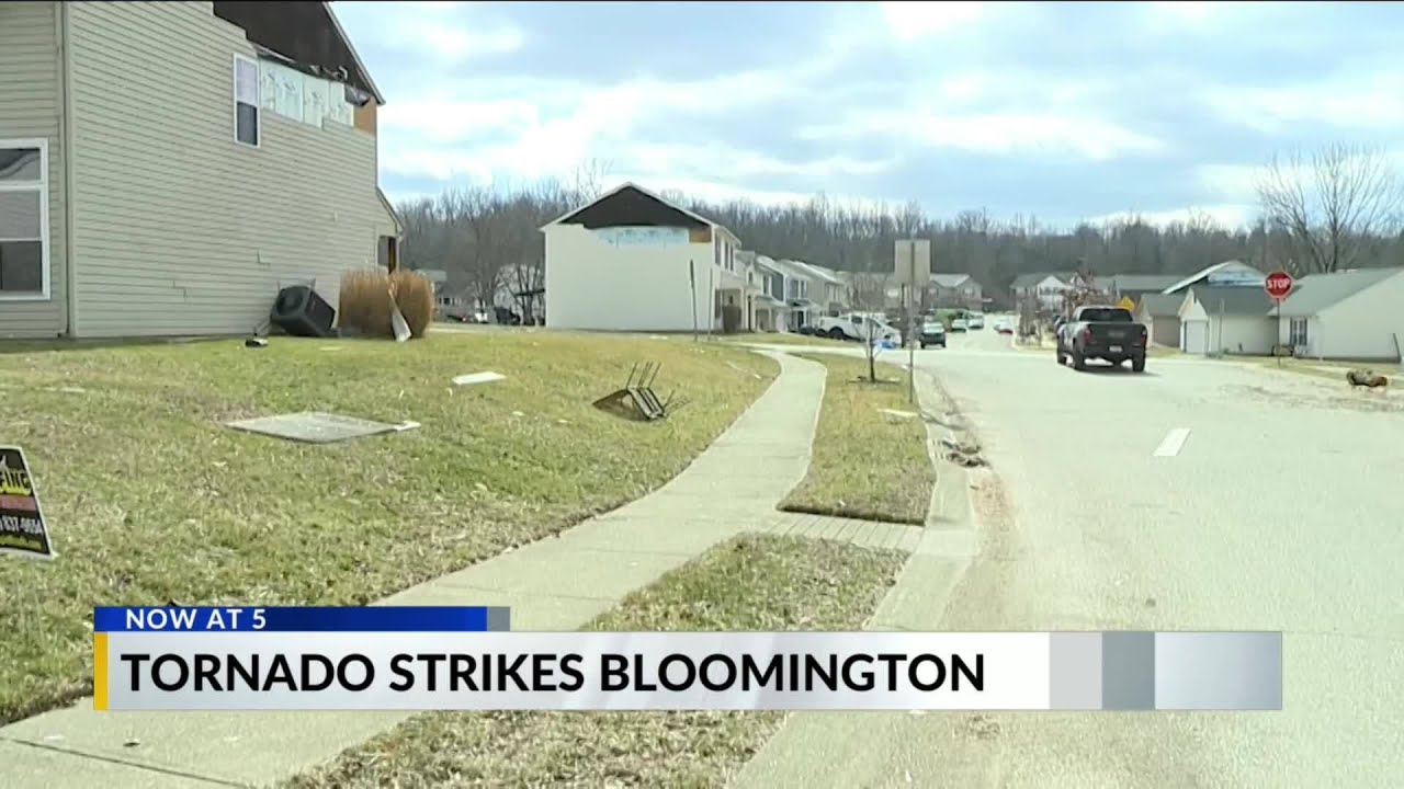Monroe County crews work to clean up tornado damage