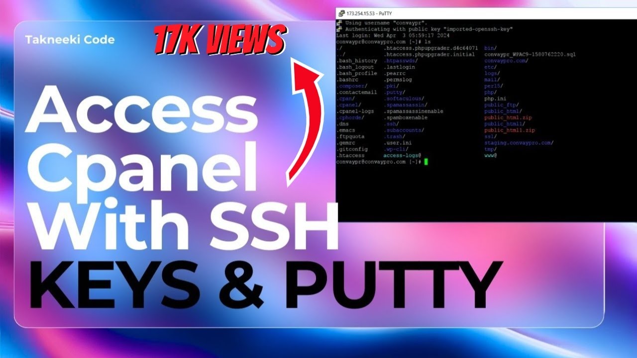 How to Access the SSH Command Line cPanel - Takneeki Code