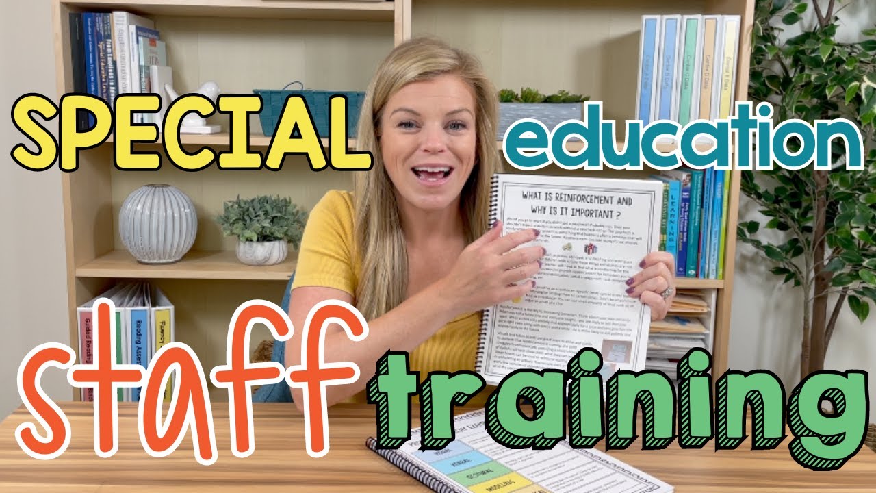 4 Tips for Staff Training in a Special Ed Classroom