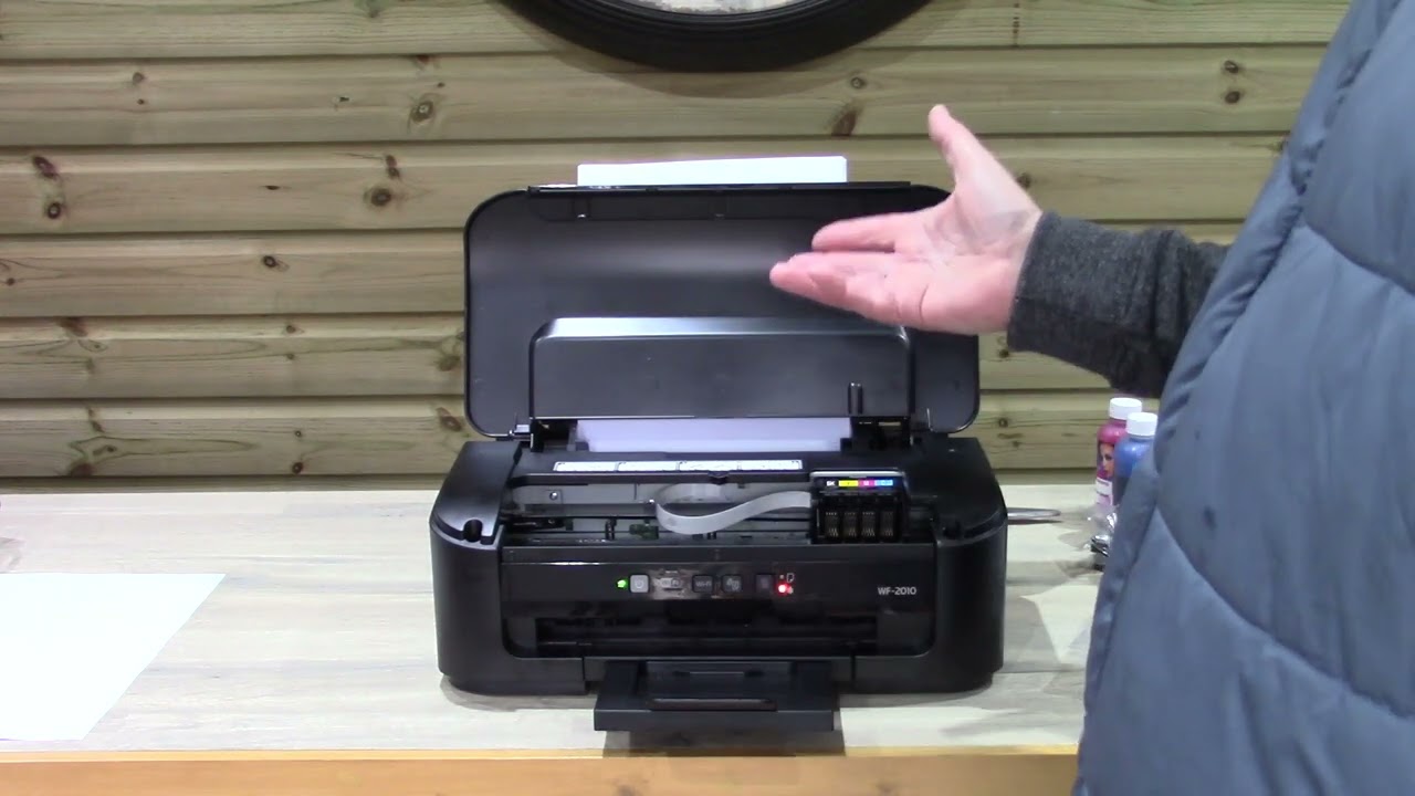 Receiving & Setting up WF 2010w Printer for sublimation printing from HobbyPrint®
