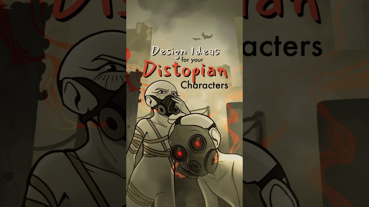 character design ideas for your dystopian characters ☢️🤖 #art #oc #ocs #originalcharacter #drawing