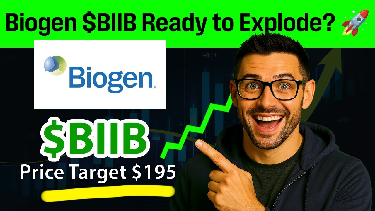 Biogen (BIIB) Ready to Explode? 🚀 Bullish Breakout Targets $195+ | Swing Trade Setup