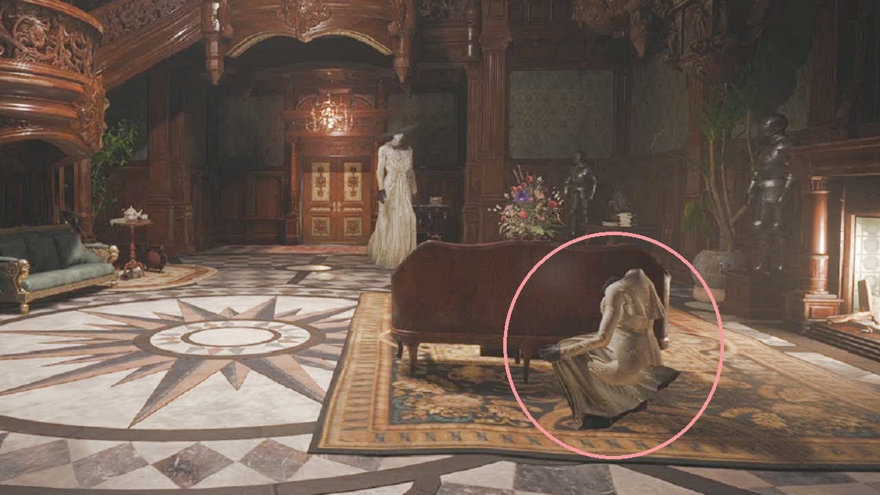 Will the lady Dimitrescu be able to find me if I hide? [Resident Evil 8 Village]