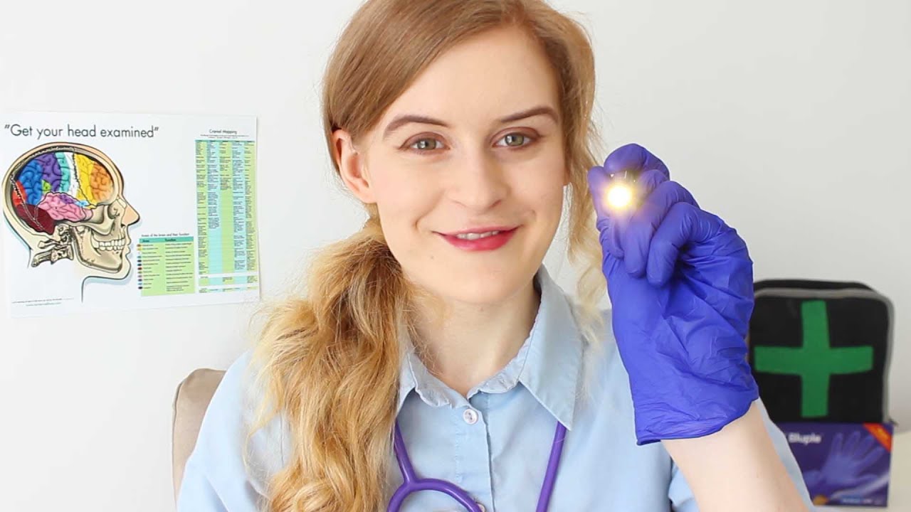 Binaural ASMR Cranial Nerve Examination