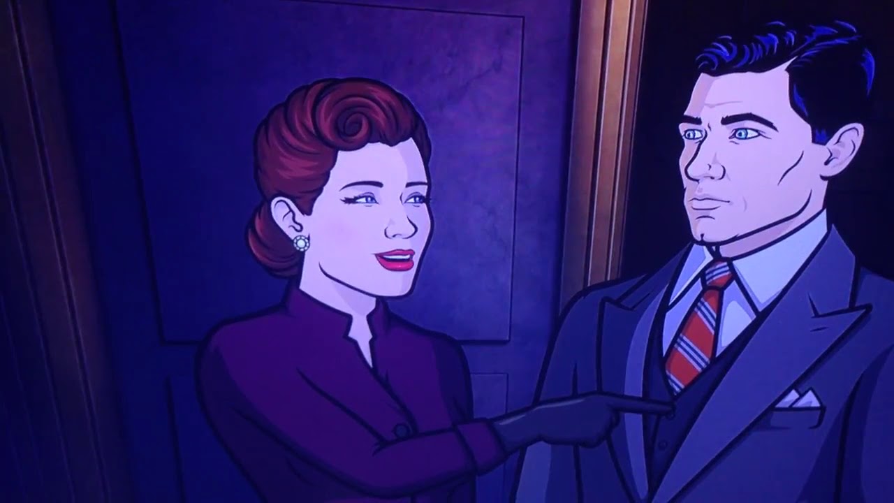 Archer season 8  Hey! Yea, We just F***ed! Funny scene.