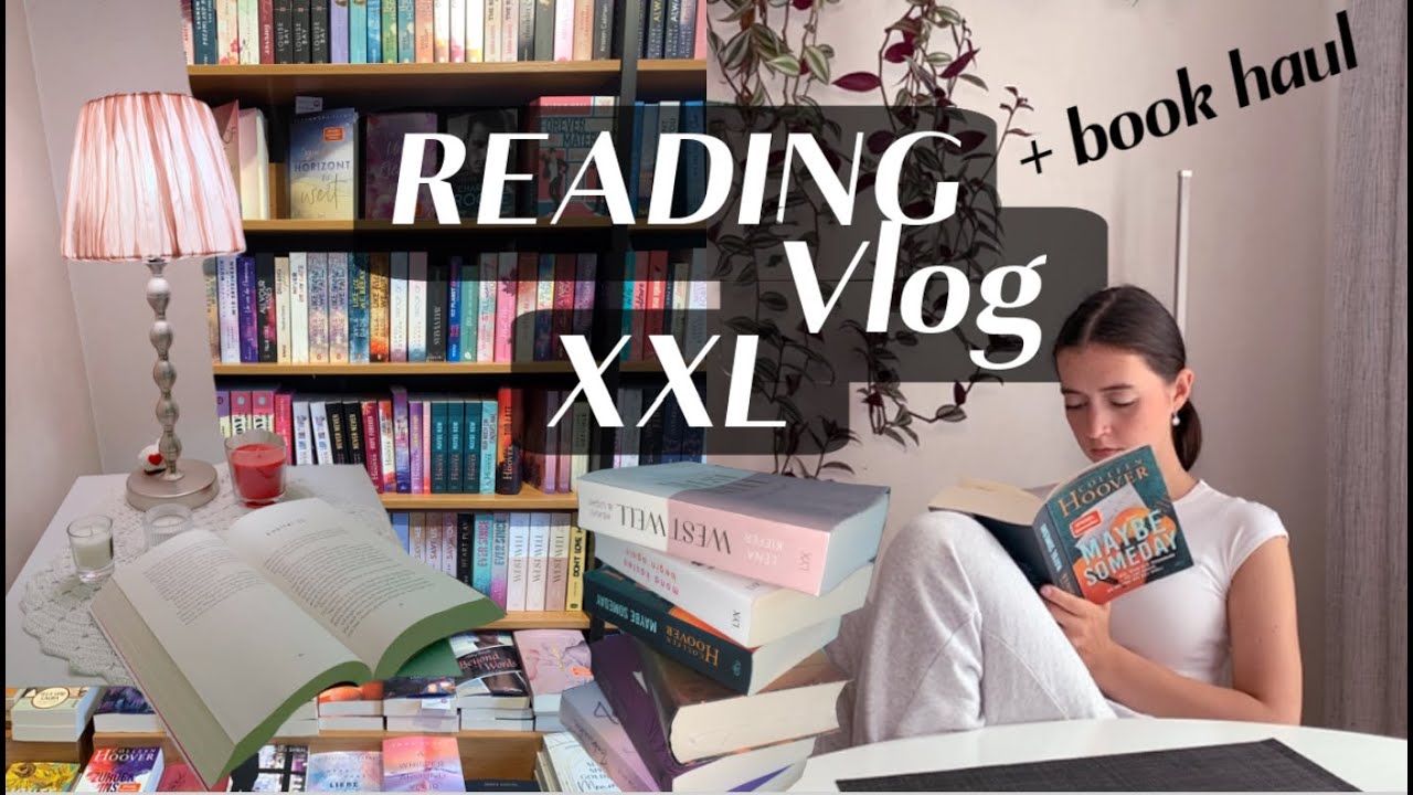ULTIMATE BOOK VIDEO | reading vlog ohne spoiler | book haul | 3 Bücher in einer Woche