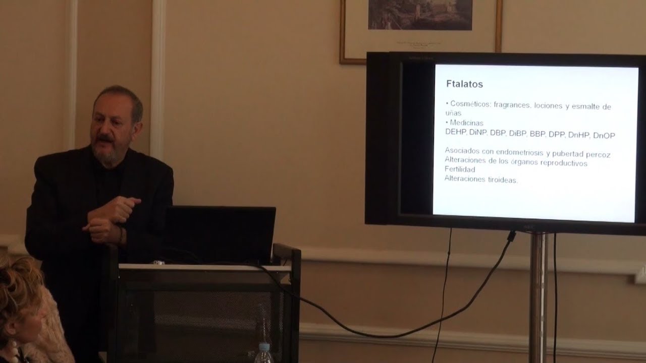 Disruptores Endocrinos en Cosméticos y Plásticos - Dr. Nicolás Olea | 18 de Febrero 2018