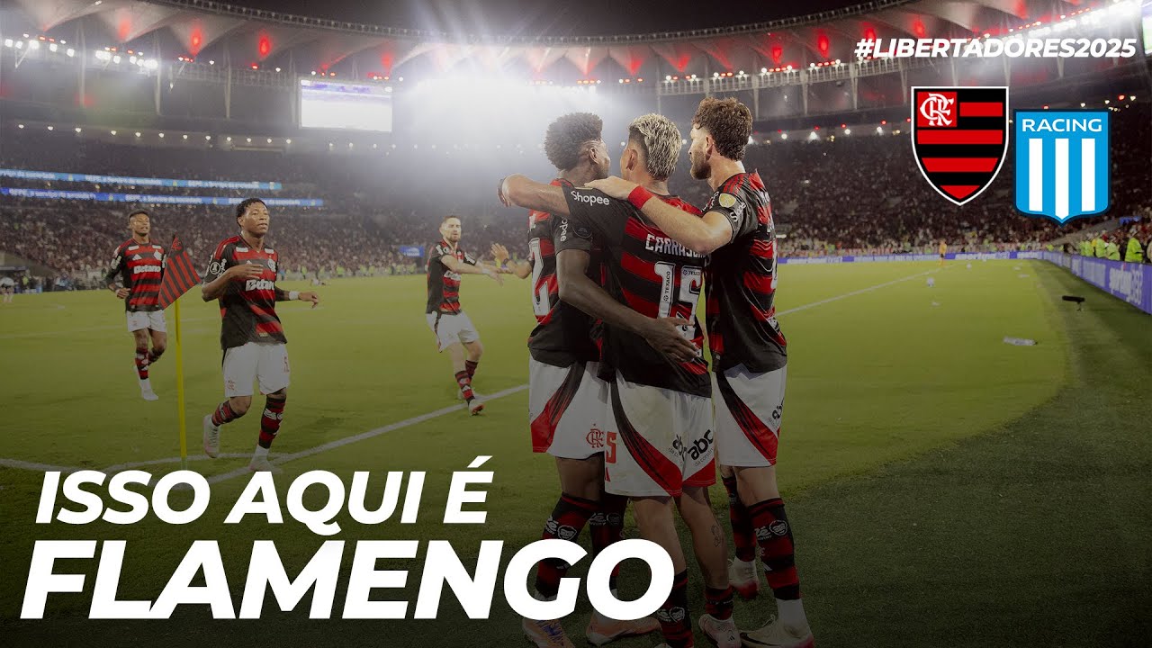 ISSO AQUI &Eacute; FLAMENGO | FLAMENGO 1 X 0 RACING | LIBERTADORES (22/10/25)