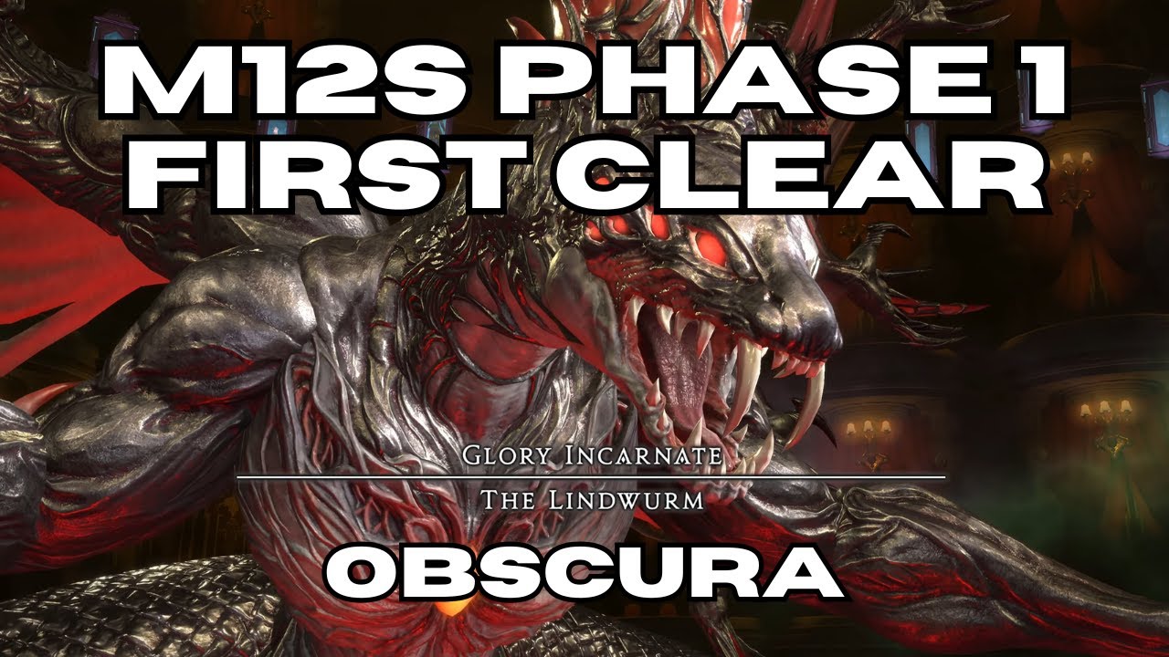 FFXIV - M12S P1 First Clear - Astrologian POV | Week 1 | Obscura