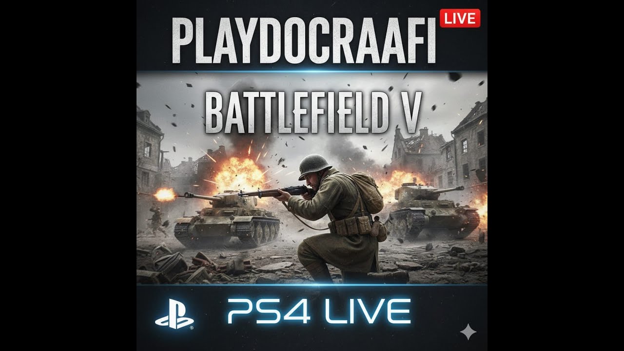 LIVE NOW: Battlefield V PS4 Gameplay | PlayDocRaafi