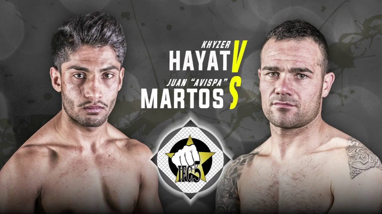 IFC5 JUAN MARTOS VS KHYZER HAYAT