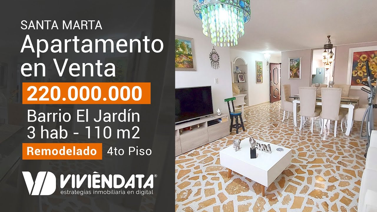 Apartamento en Venta en El Jardín Santa Marta