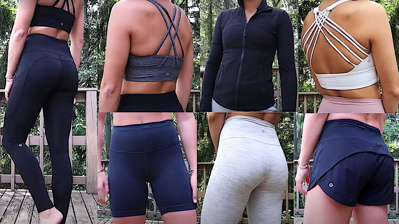 LULULEMON COLLECTION 2020 TRY-ON | fav leggings, bras, shorts, etc!