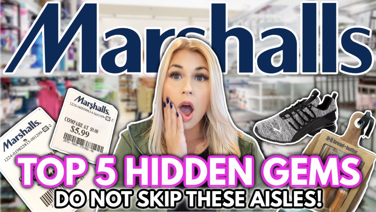 TOP 5 *MUST BUY* MARSHALLS HIDDEN GEMS || my best SHOPPING SECRETS to save you money $$$!
