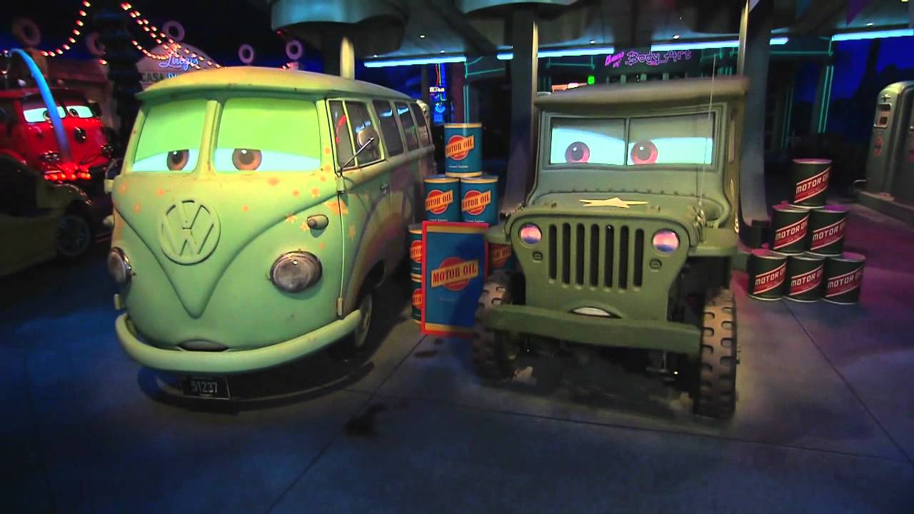 The Audio-Animatronics of Radiator Springs Racers, Cars Land