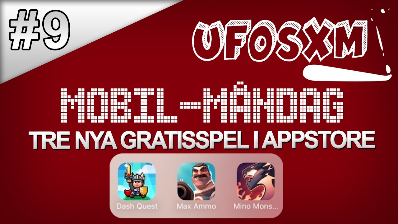 Mobil-Måndag - #9 - Tre nya gratisspel i Appstore