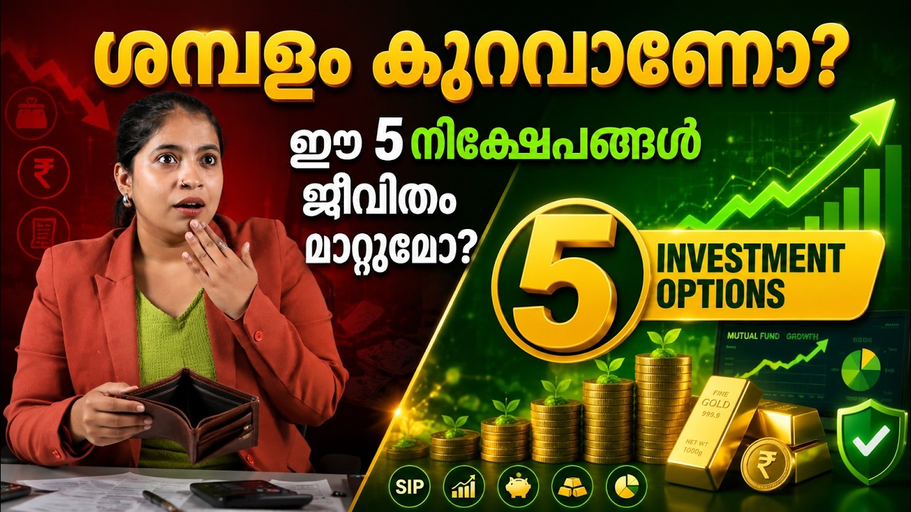 Top 5 Investment Options for Beginners in 2026 | Fixed Deposits, Mutual Funds, SIP, Crypto & More