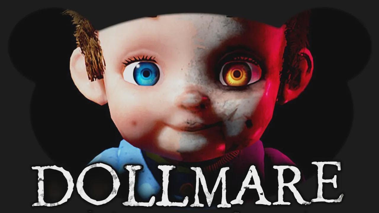 Sozinho à noite na fábrica de bonecas... - Dollmare (Gameplay de Terror com Facecam em Português)