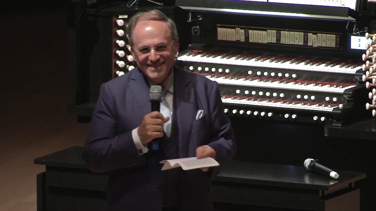 Inauguration Orgue hybride d'Angers discours de Bruno Maurel et de Christophe Béchu