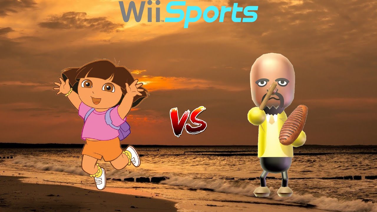 Wii Sports - Golf (2 players) - Dora Vs Matt (Match 41)