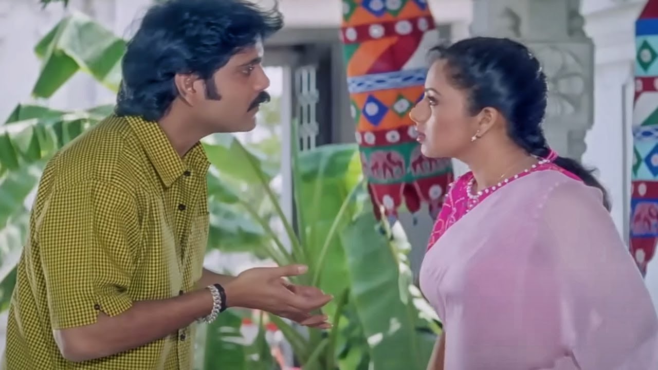 नागार्जुन ने सौंदर्या को सॉरी बोल बोल के परेशान किया - Mission Azad Comedy Scene