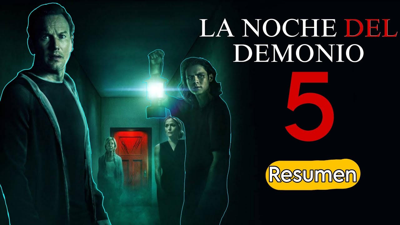 INSIDIOUS 5 RESUMEN cuidado con el chamuco | Dirck