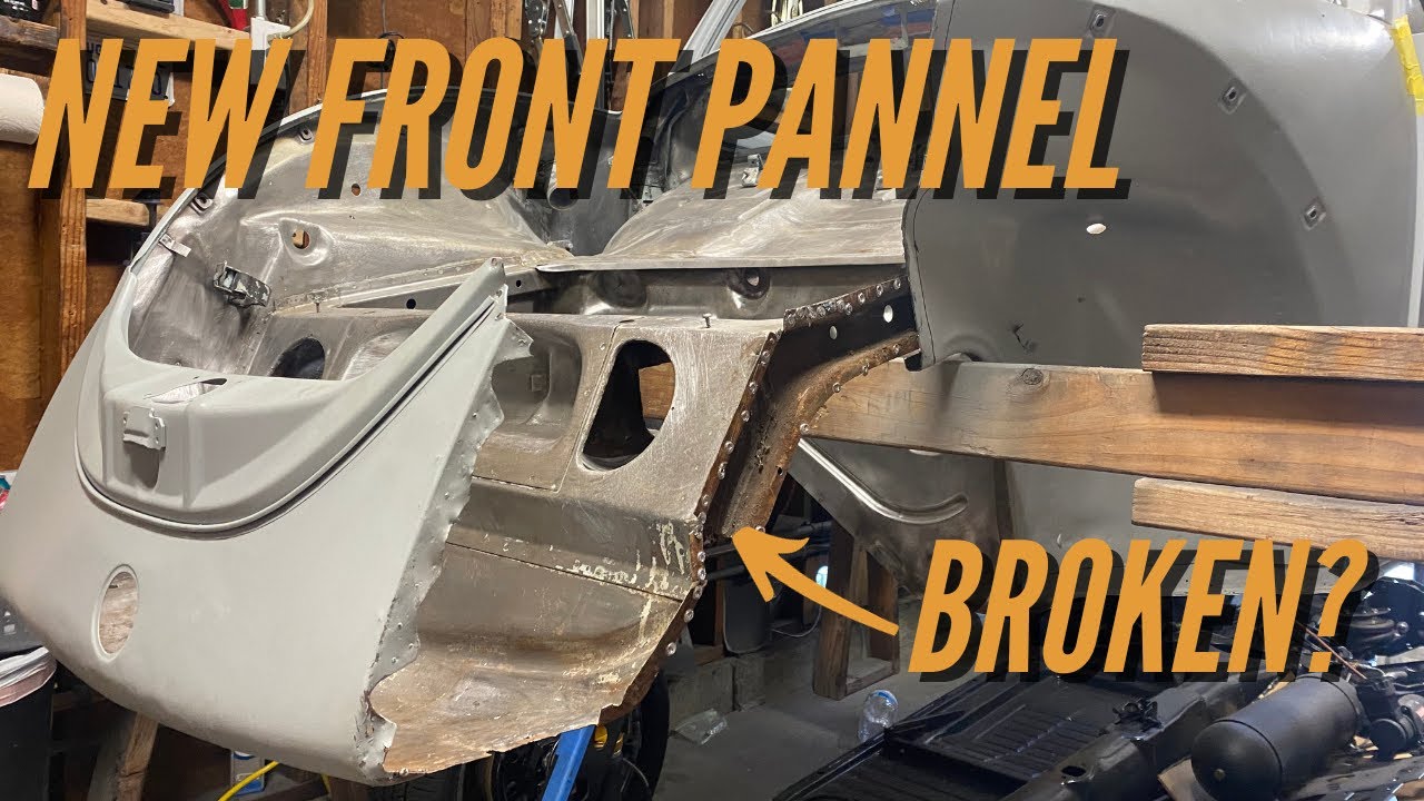 1969 VW Beetle Restoration-Welding New Front Quarter Panel-PART 15