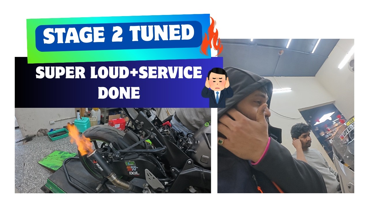 DELHI’S FIRST STAGE 2 ZX6R IS HERE! 🔥🚀 | Stage 3 vlog soon! | HUGE Power Upgrade! ⚡