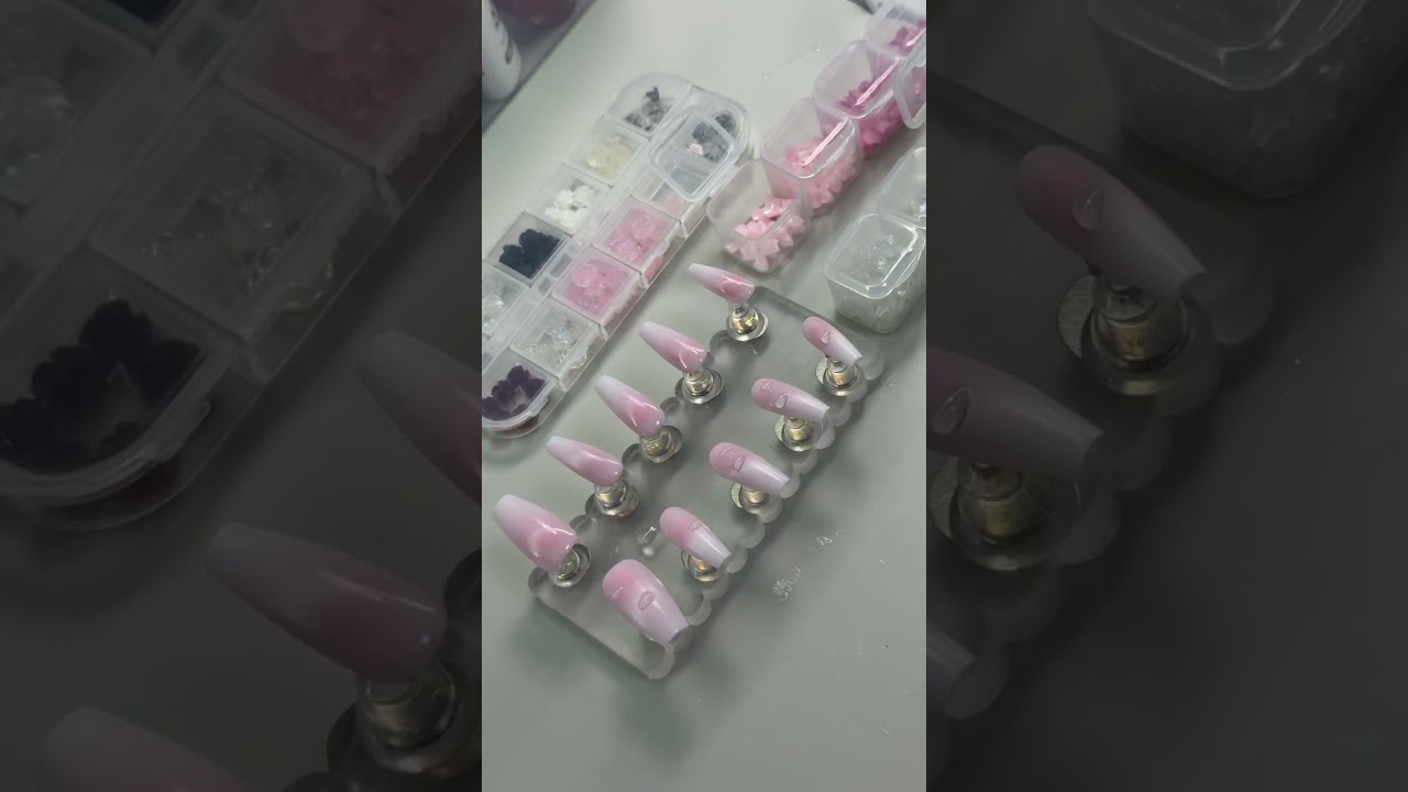 Two orders, two different nail styles 💅 ASMR