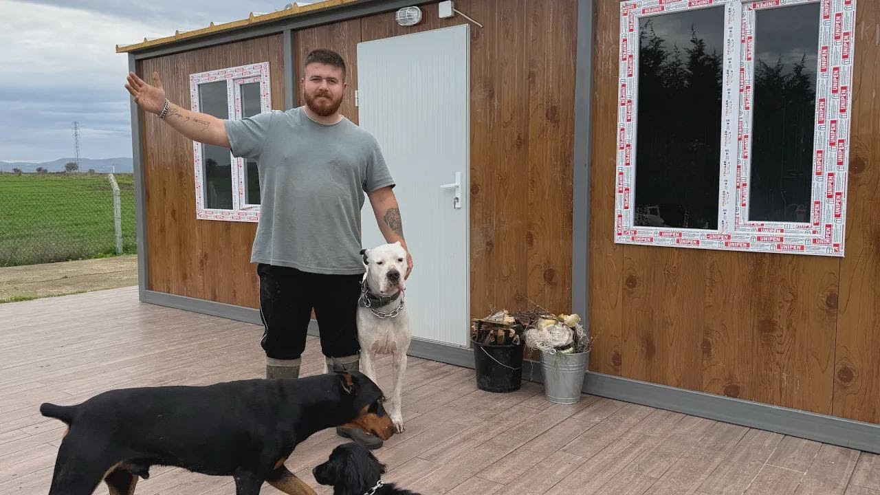 I Got a Shipping Container for the Farm—My German Shepherd Natasha Just Had Puppies!