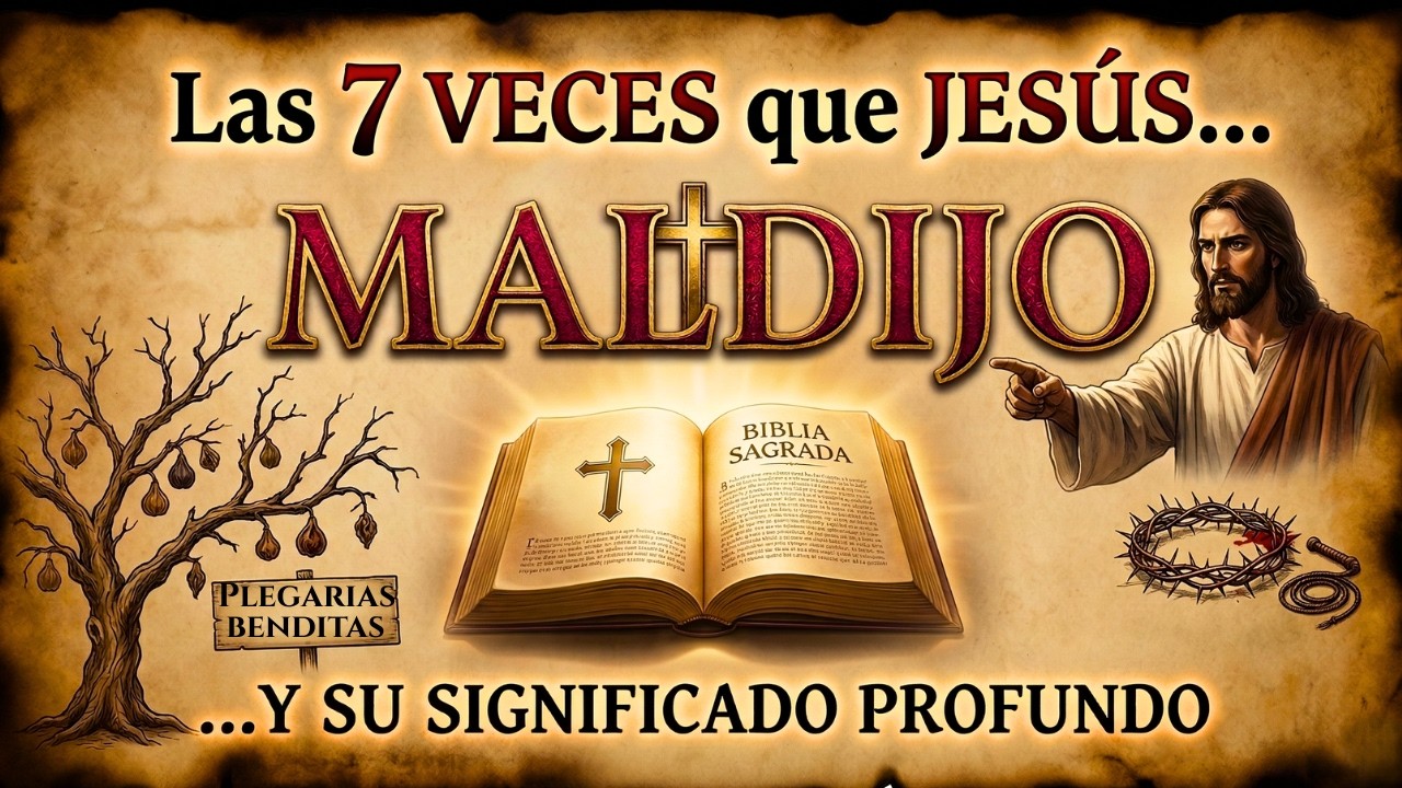 Las 7 Veces que Jesús Maldijo (Y porqué lo hizo)
