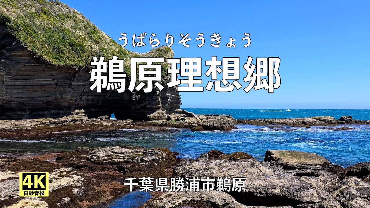【海】「房総の旅　鵜原理想郷」千葉県勝浦市にある鵜原理想郷を再訪し、ゴトガエリの海岸、毛戸浦の海岸、白鳳岬の断崖を歩きました。