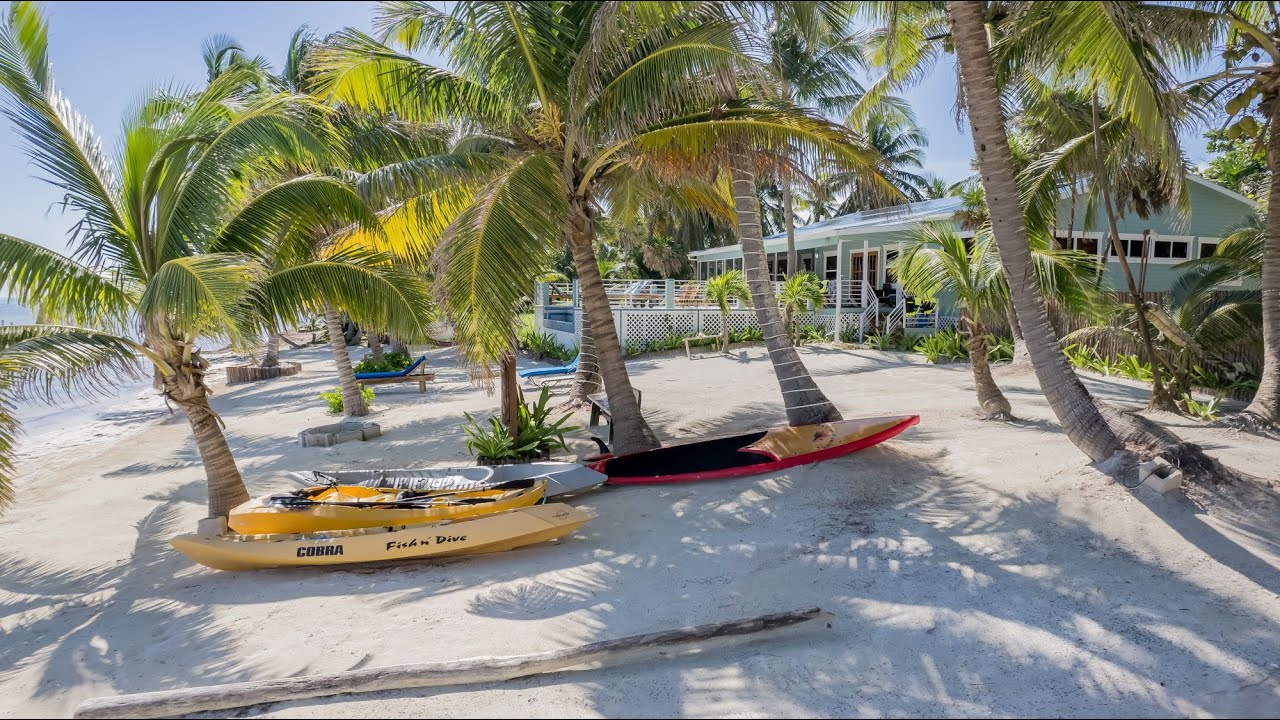 Luxury Beachfront Home for Sale in Belize – Stunning Ambergris Caye Property!