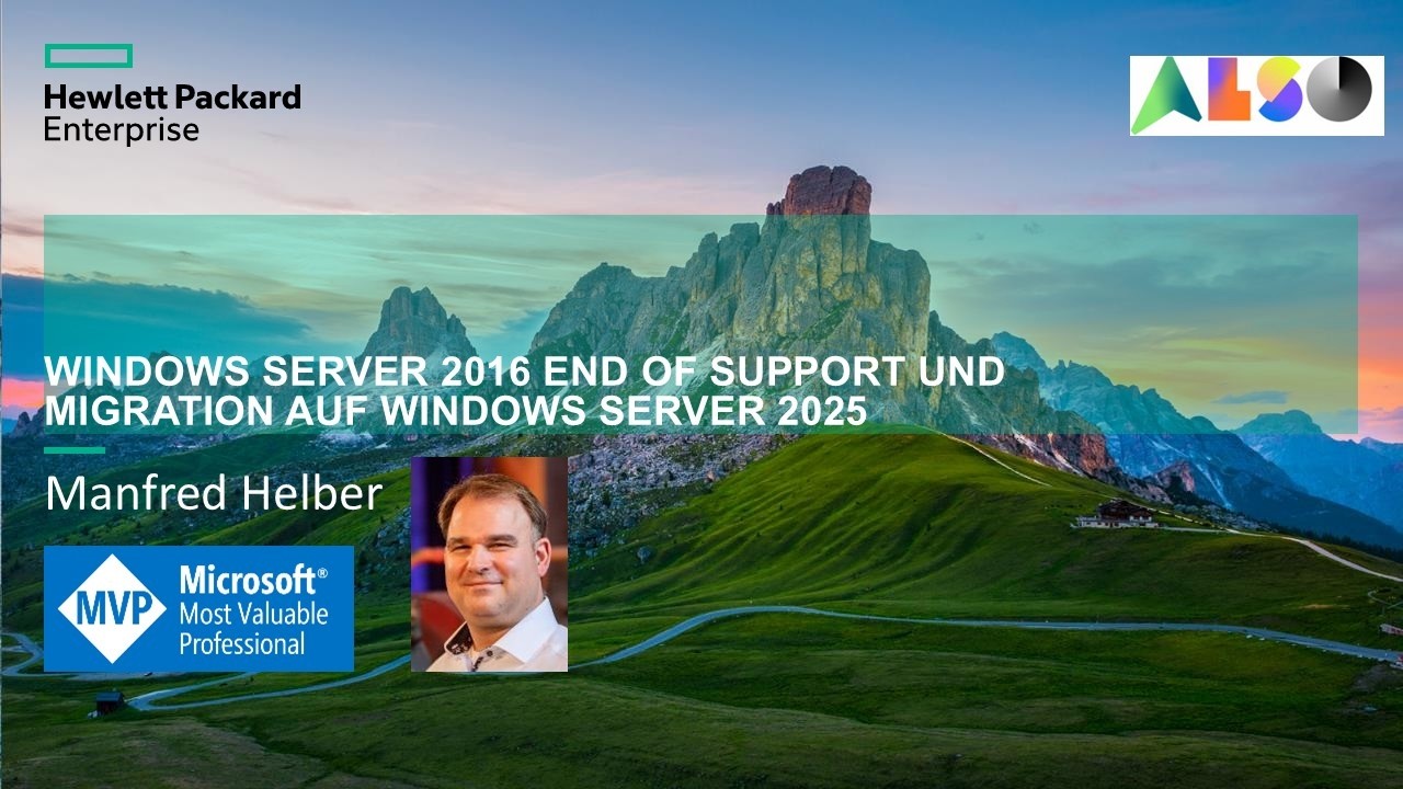 Windows Server 2016 End of Support und Migration auf Windows Server 2025