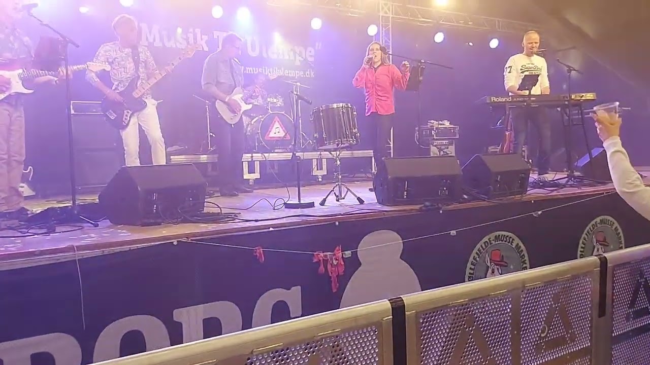 musik til ulempe synger den jeg elsker elsker jeg p&aring; #d&oslash;llefjeldemussemarket2022