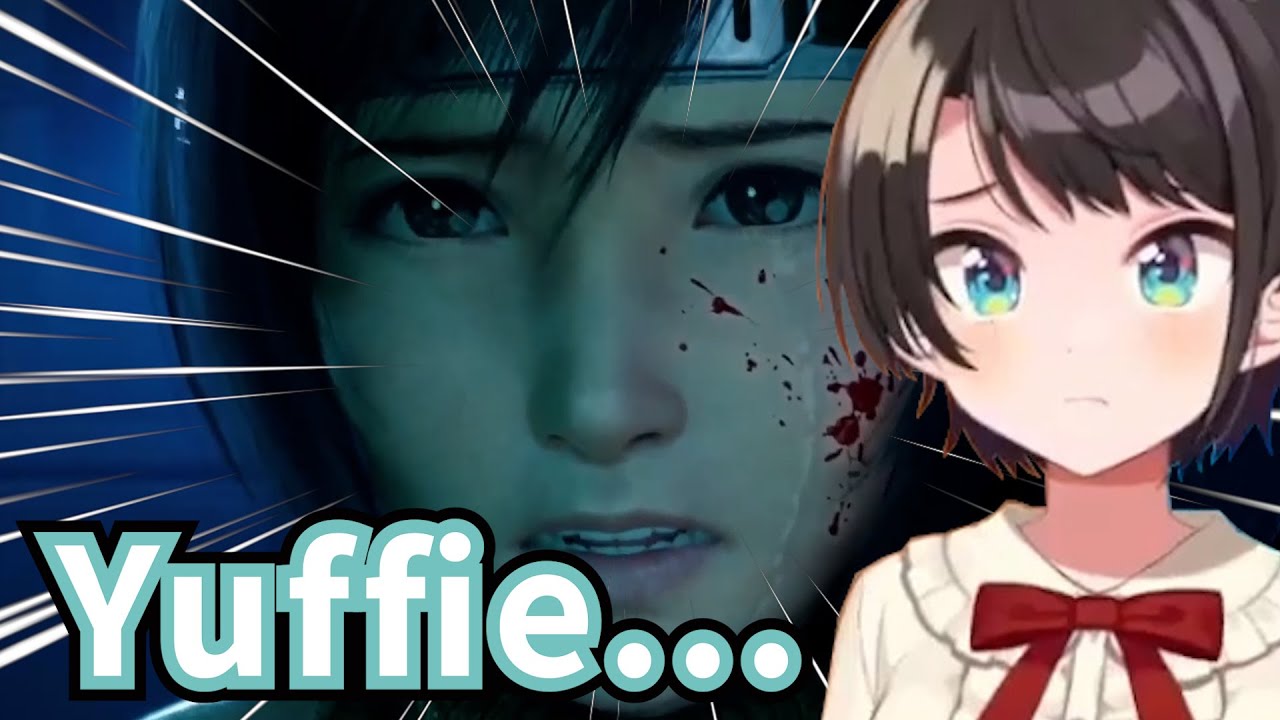 Subaru was very Emotionally reacting to Yuffie Ending 【Hololive / Eng Sub】