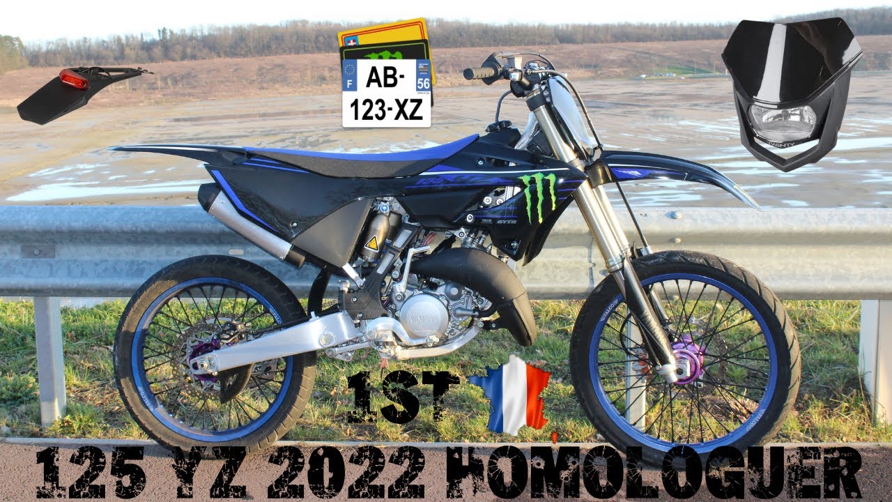 Le 1er 125 Yz 2022 homologuer de France ! 🇫🇷