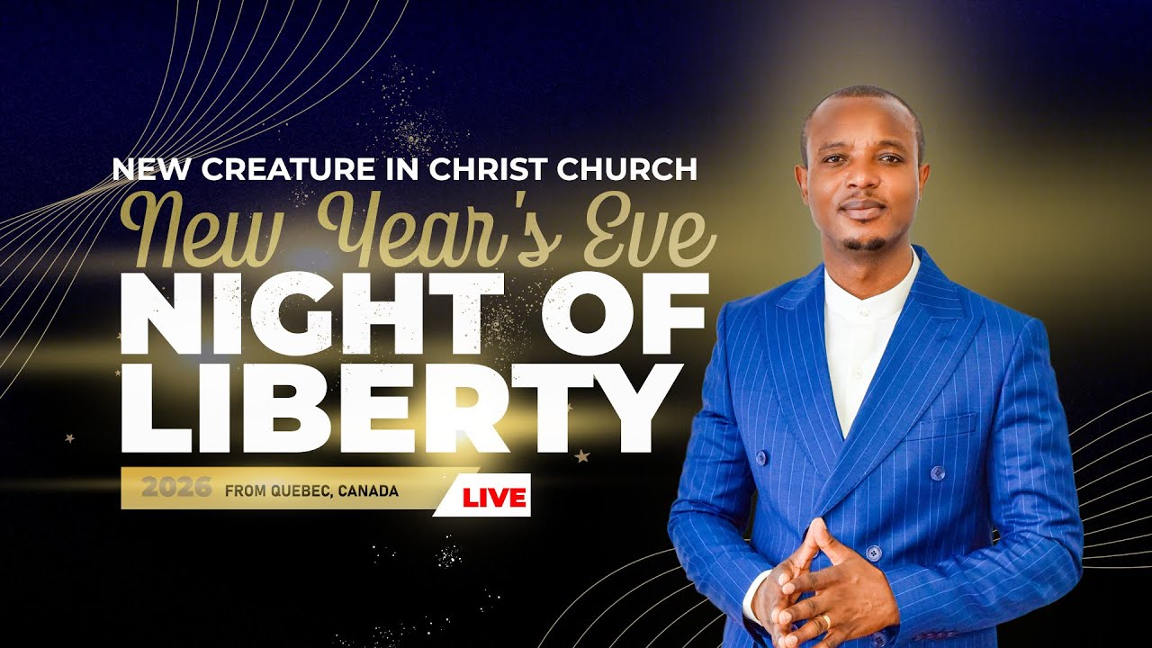 REVEILLON DU NOUVEL AN || NUIT DE LA LIBERTÉ  || 31-12-2025 || APOSTLE AMANI JETAIME