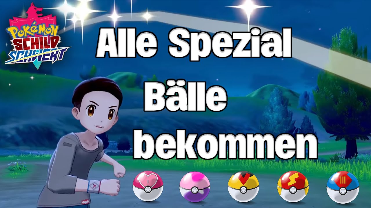 So bekommt ihr alle SELTENEN Bälle !! in Pokémon Schwert und Schild