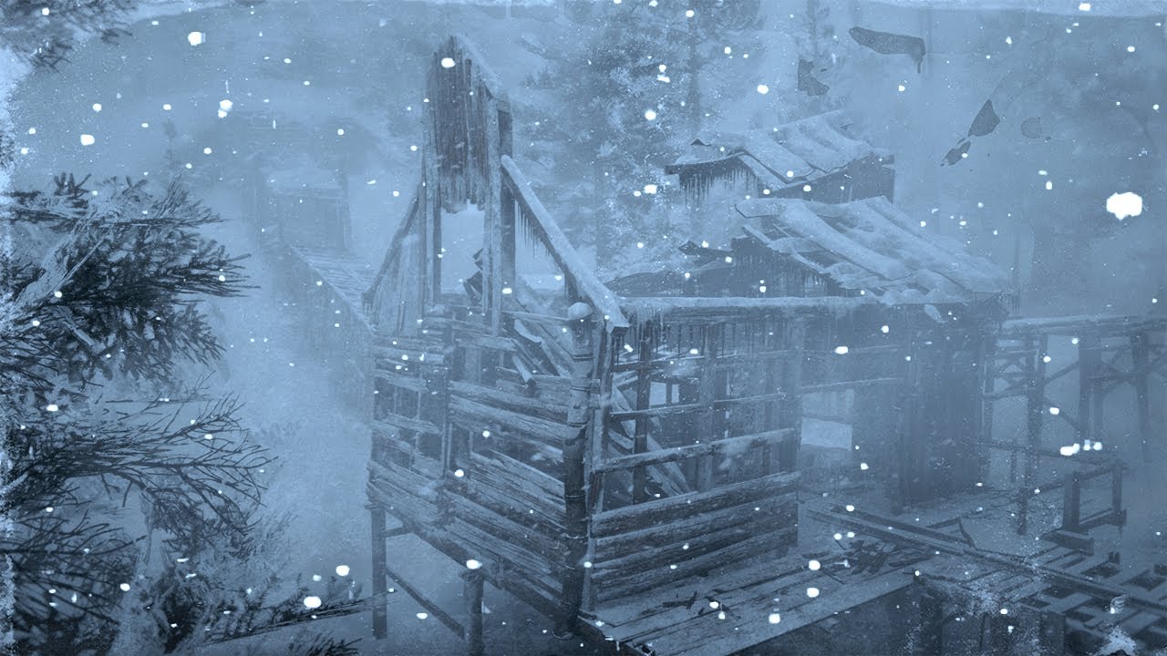 BRUTAL The ULTIMATE FREEZING BLIZZARD Sounds for Sleeping - Blowing Snow & Cold Wind - SNOWSTORM