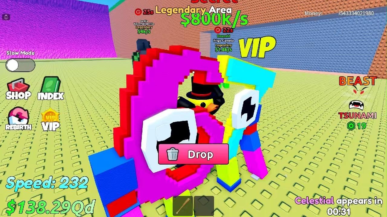 Escape tsunami for brainrots