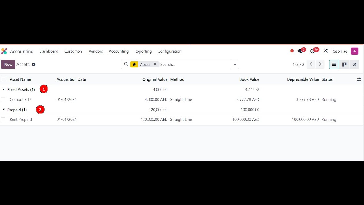 Prepaid Expenses odoo v17 as v16 ( odoo deferred expenses )