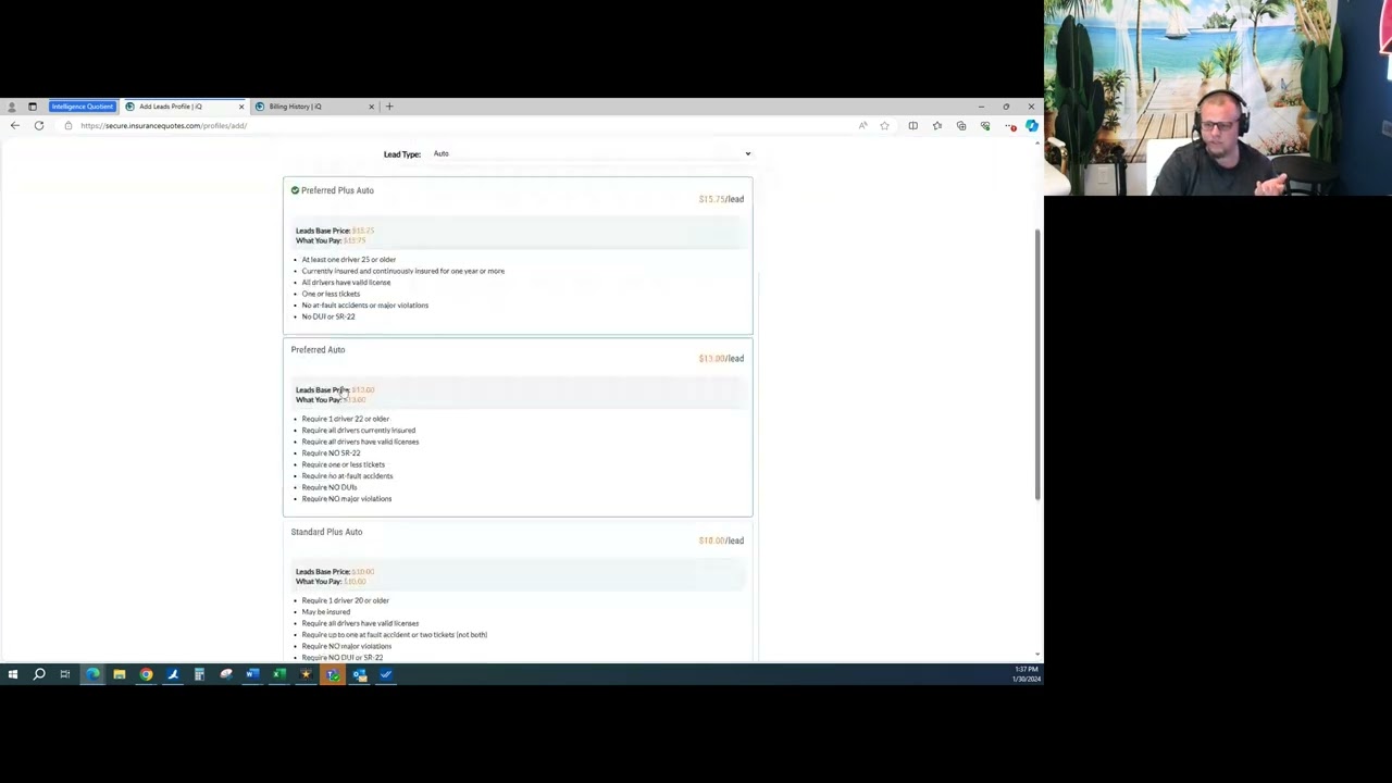 Episode 200: Abe reviews InsuranceQuotes.com Lead Service