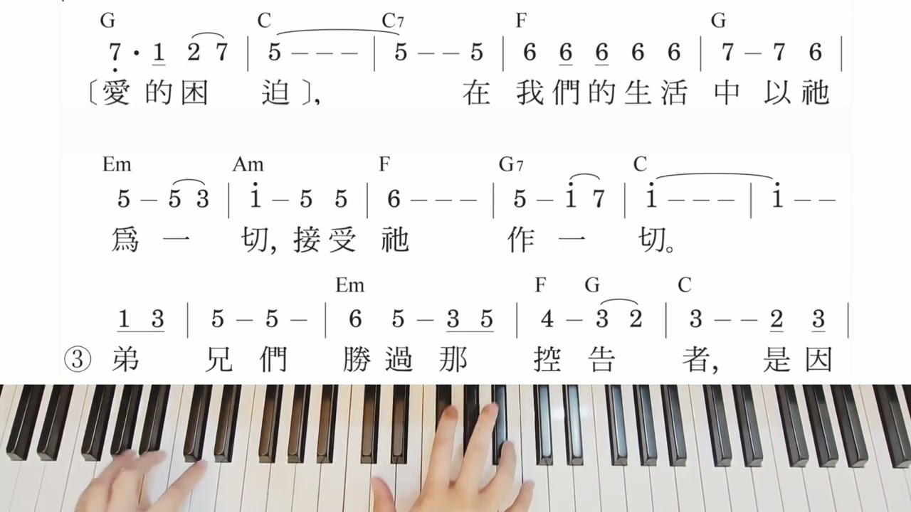 2025年12月・半年度訓練標歌-經歷、享受並彰顯基督（四）Piano Cover @TwelveLivingSprings 
