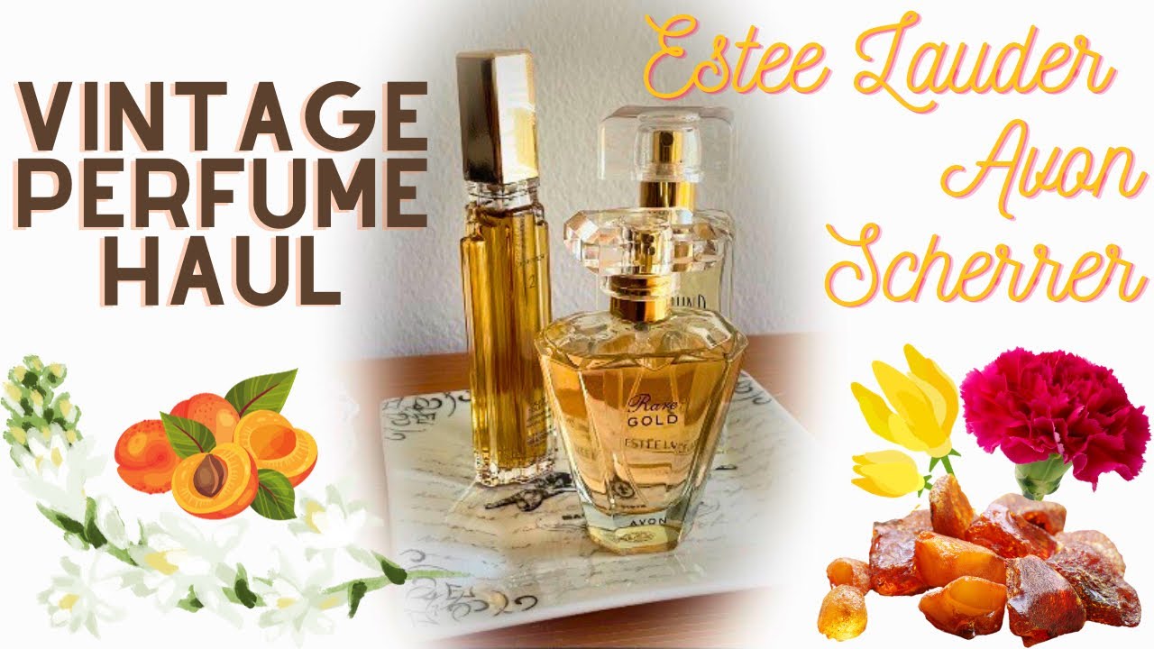 80s/90s Vintage Perfume Haul + Reviews | Estee Lauder, Avon, Scherrer