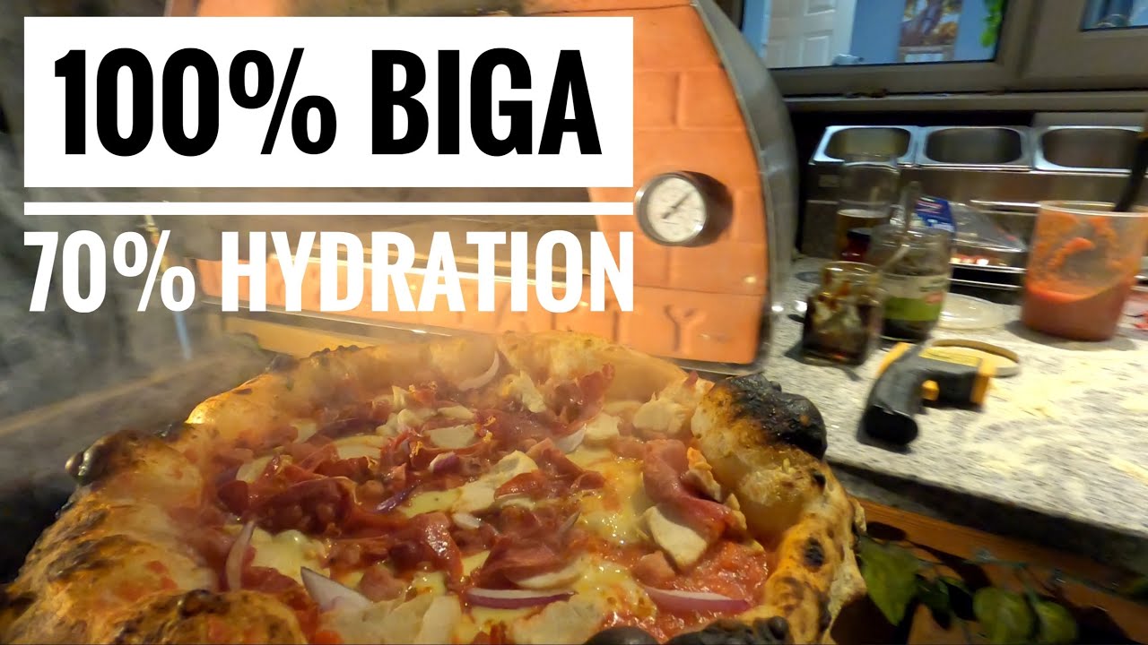 100% BIGA Pizza Dough Using The Master Biga App