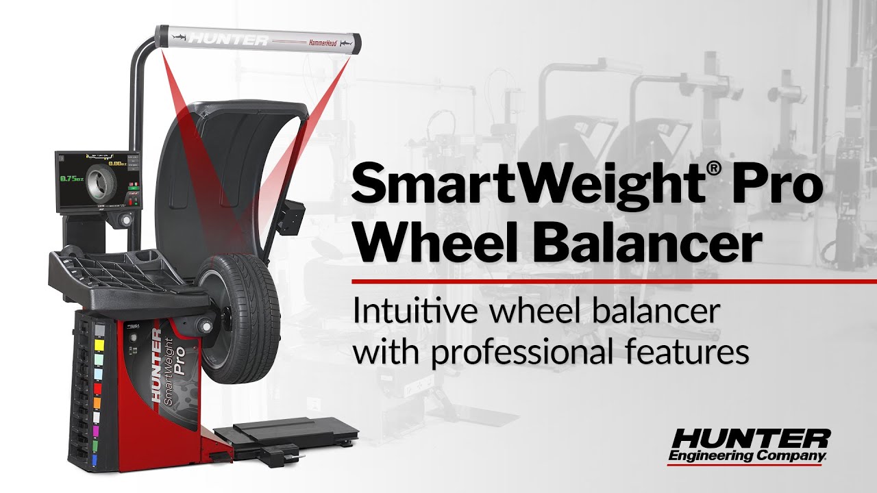 SmartWeight&reg; Pro Wheel Balancer | Hunter Engineering