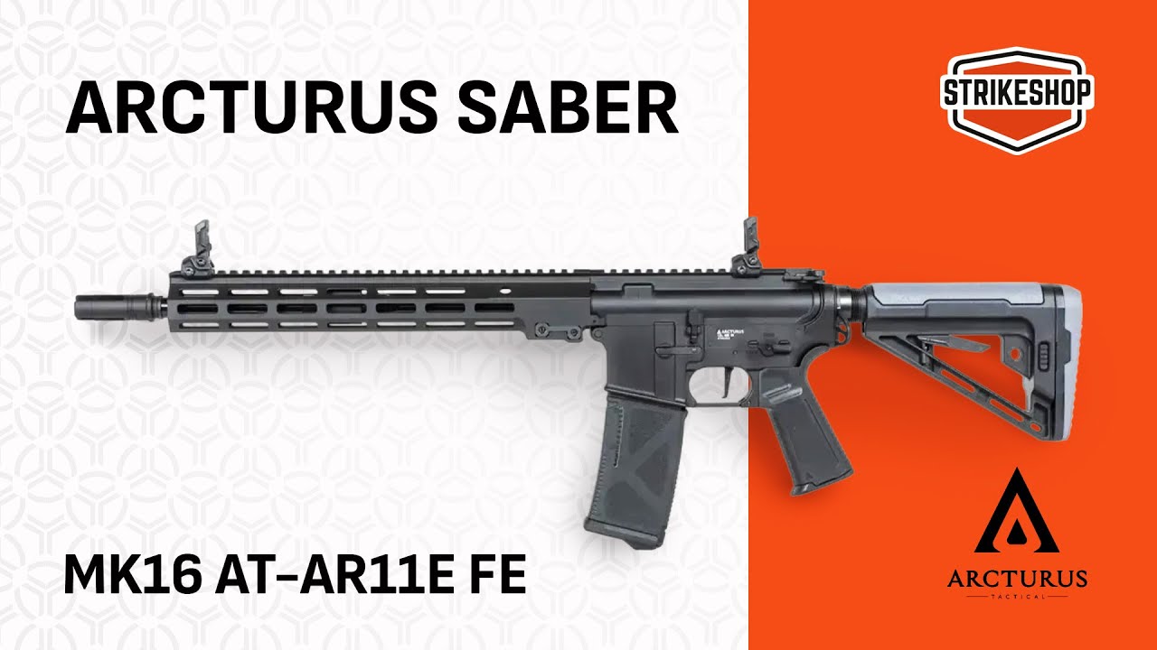 Розпаковка й тестування Arcturus Saber MK16 AT-AR11E FE