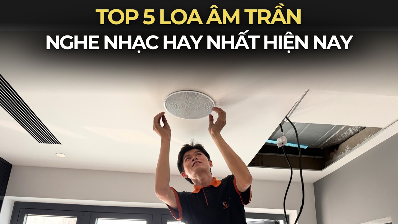 Những mẫu loa âm trần nghe nhạc hay | Loa âm trần chính hãng